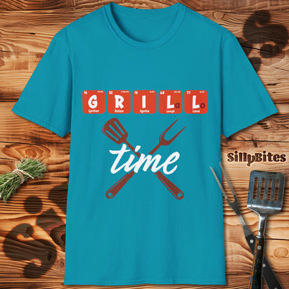 Grill Time - BBQ Party Humor T-Shirt - Unisex