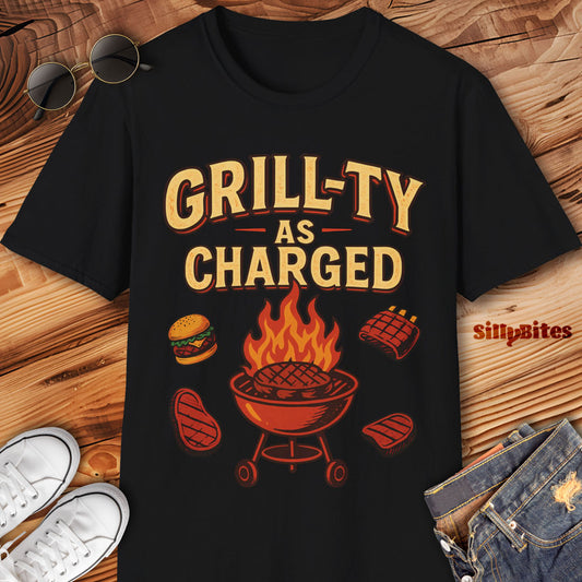 Grill-TY As Charged BBQ T-Shirt - Unisex