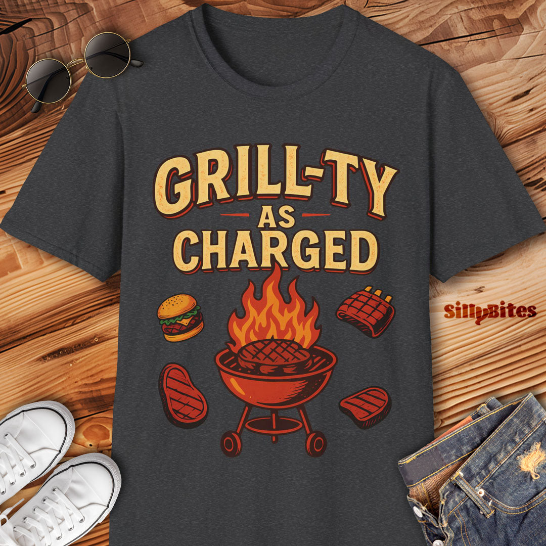 Grill-TY As Charged BBQ T-Shirt - Unisex