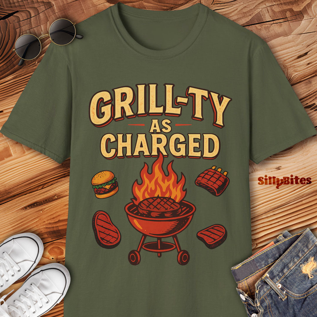 Grill-TY As Charged BBQ T-Shirt - Unisex