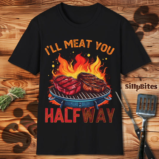 Steak Grilling Funny BBQ T-Shirt - Unisex