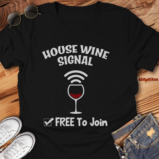 House Wine Wi-Fi T-Shirt - Unisex