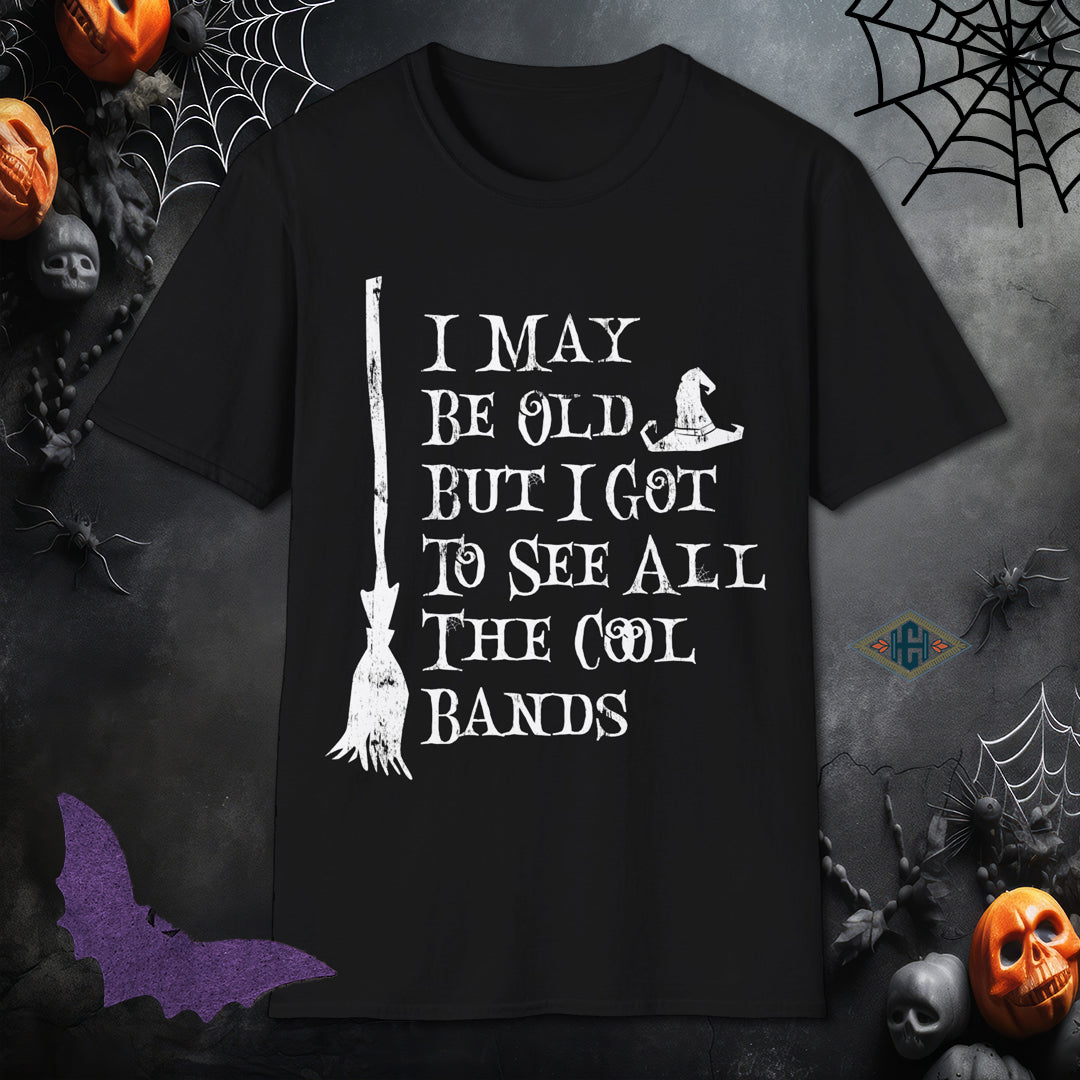 Funny Halloween Witch Concert T-Shirt