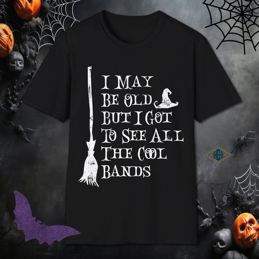 Funny Halloween Witch Concert T-Shirt