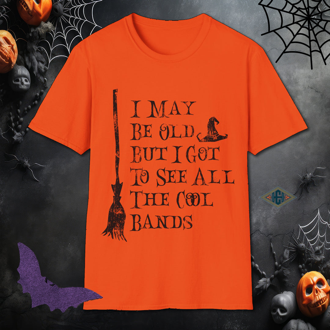 Funny Halloween Witch Concert T-Shirt