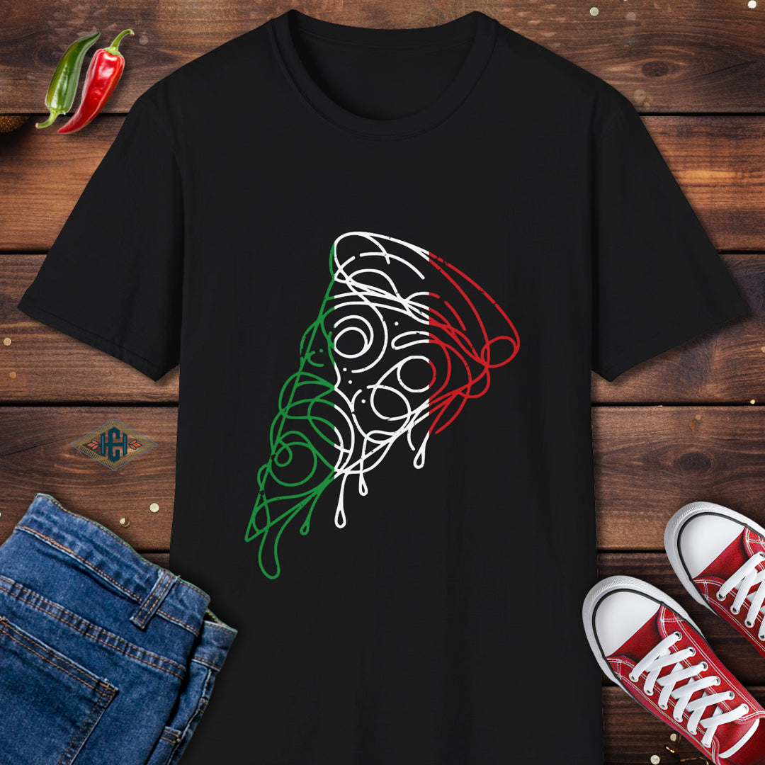 Italian Flag Pizza T-Shirt - Unisex