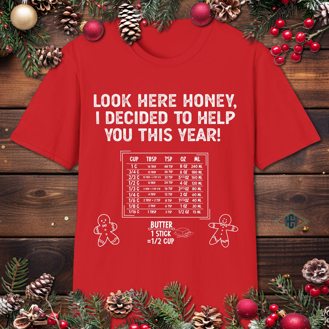 Funny Husband Christmas Baking T-Shirt