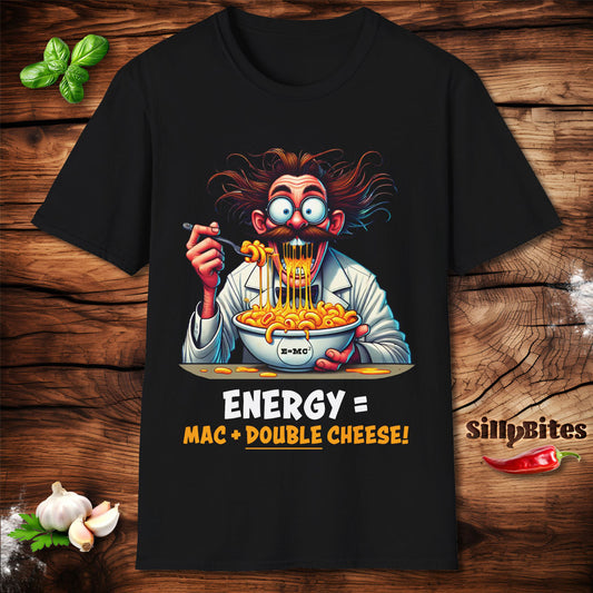 Funny Mac And Cheese Science Nerd  T-Shirt