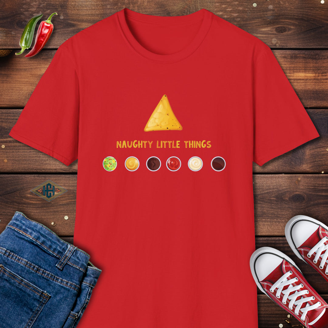 Funny Nacho And Sauces T-Shirt