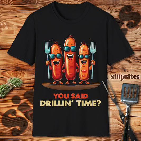 Sarcastic Sausages Grilling BBQ T-Shirt - Unisex