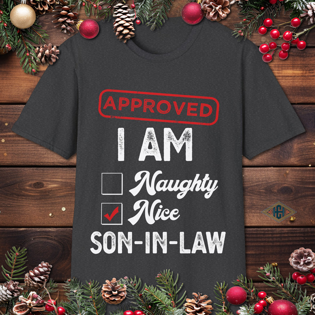 Funny Son In Law Christmas T-Shirt