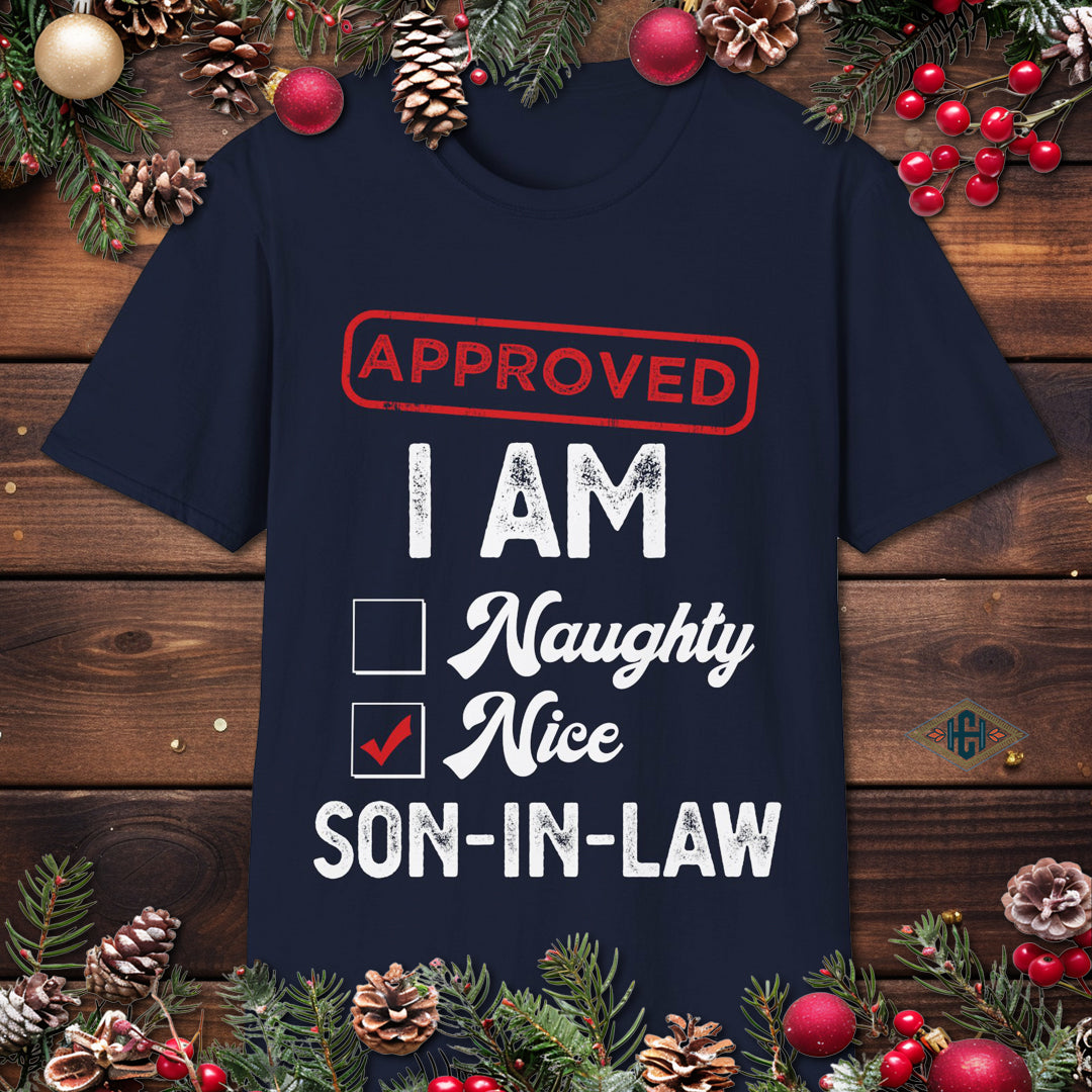 Funny Son In Law Christmas T-Shirt