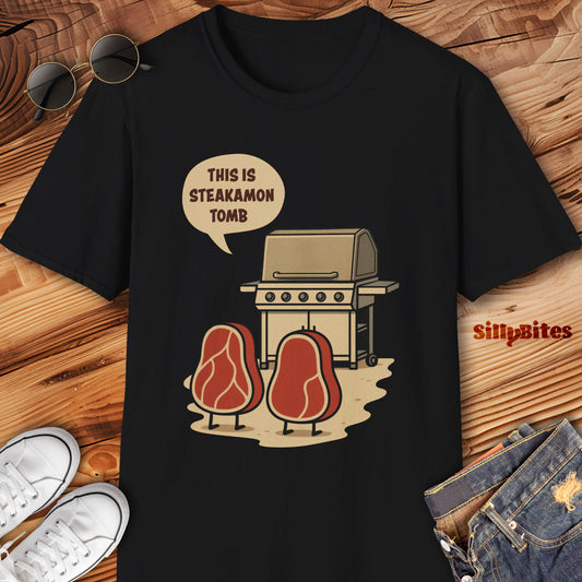 BBQ Steak Humor T-Shirt - Unisex