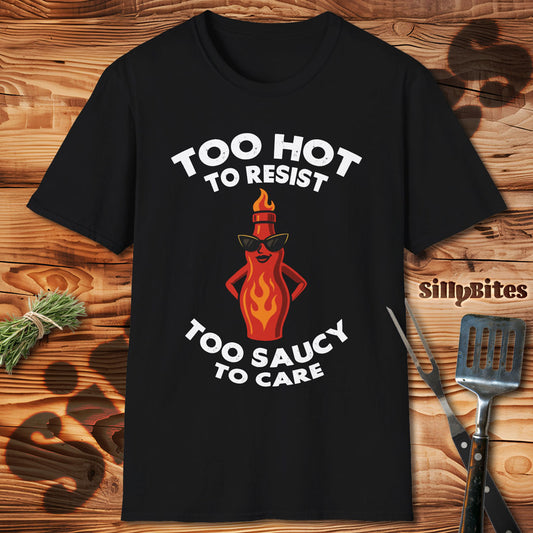 Too Hot To Resit Spicy BBQ T-Shirt - Unisex
