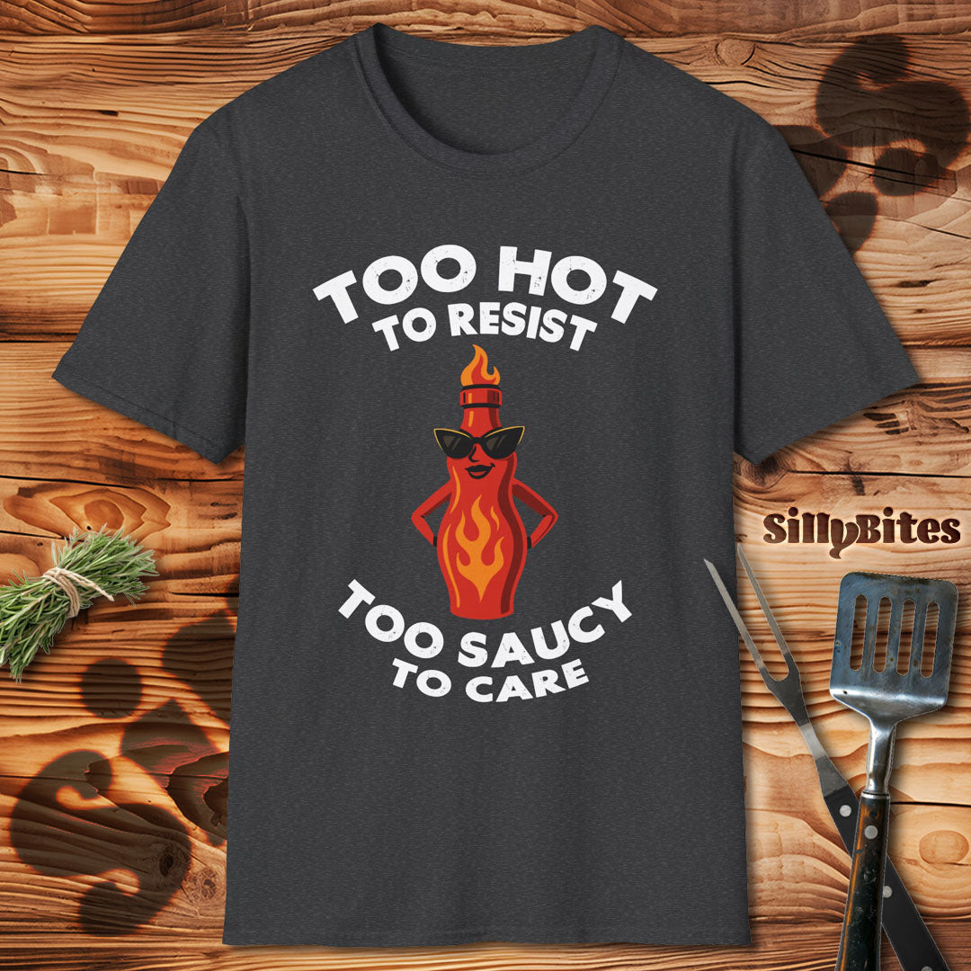 Too Hot To Resit Spicy BBQ T-Shirt - Unisex