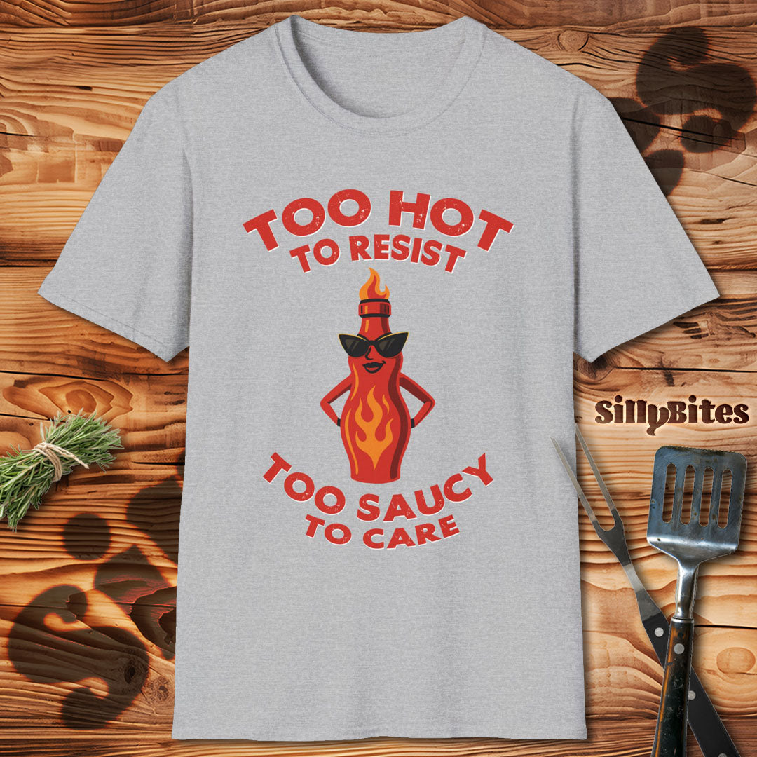 Too Hot To Resit Spicy BBQ T-Shirt - Unisex