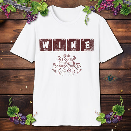 Periodic Table Wine Lover T-Shirt