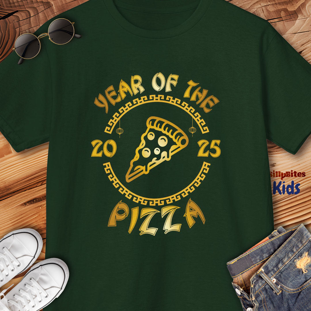 2025 Year Of The Pizza Kids T-Shirt