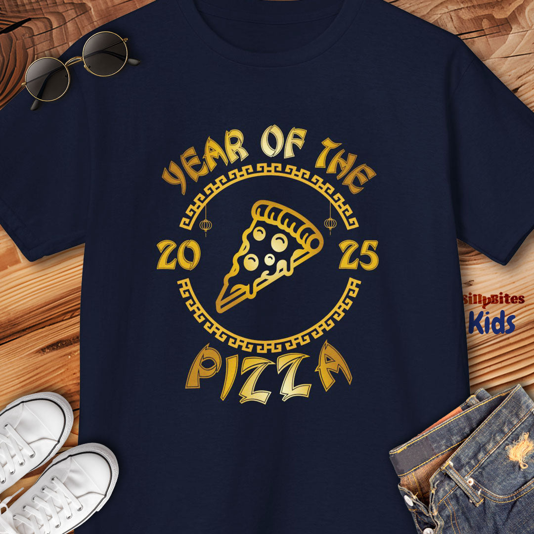 2025 Year Of The Pizza Kids T-Shirt