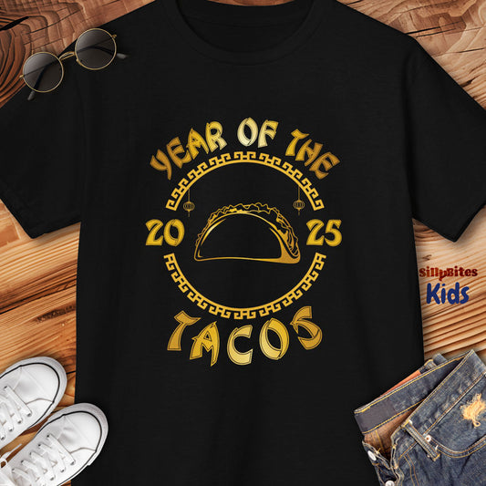2025 Year Of The Tacos Kids T-Shirt