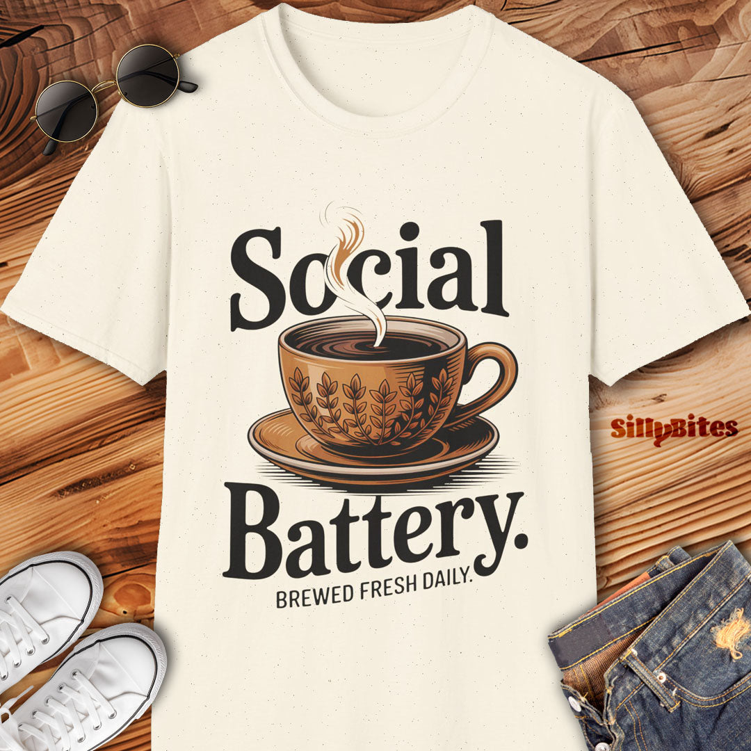 Social Coffee Lover T-Shirt - Unisex